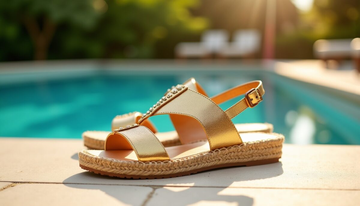 Chaussures en vogue : Cet été, vos pieds brillent sous les projecteurs !