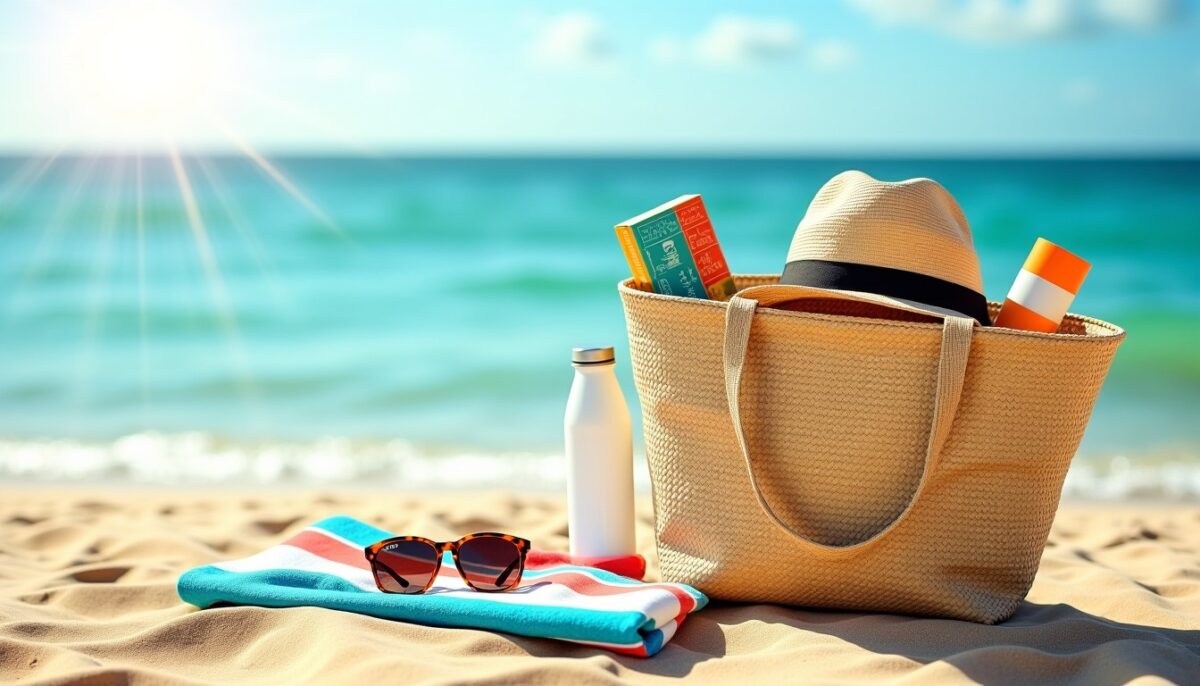 L&rsquo;été arrive : voici comment bien préparer votre sac de plage !