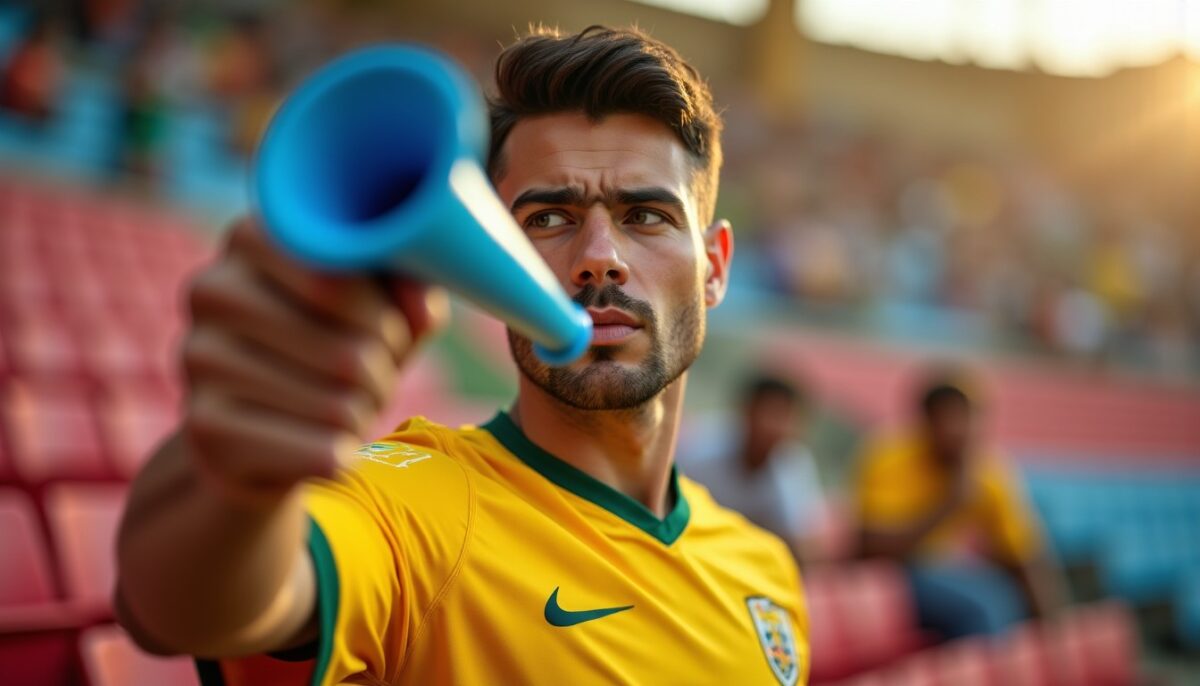 Vuvuzela ou vous : le choix crucial que votre mec devra faire !