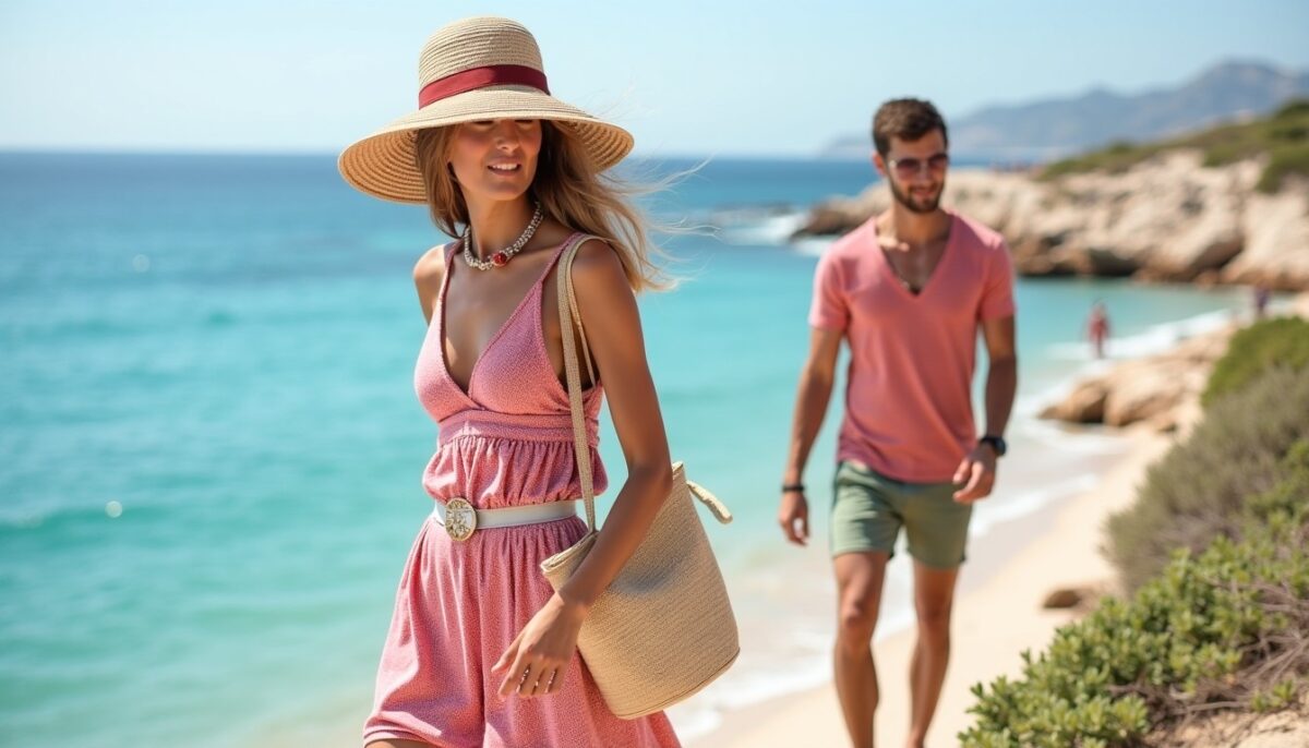 Code vestimentaire estival : la tendance mode au cœur des îles grecques