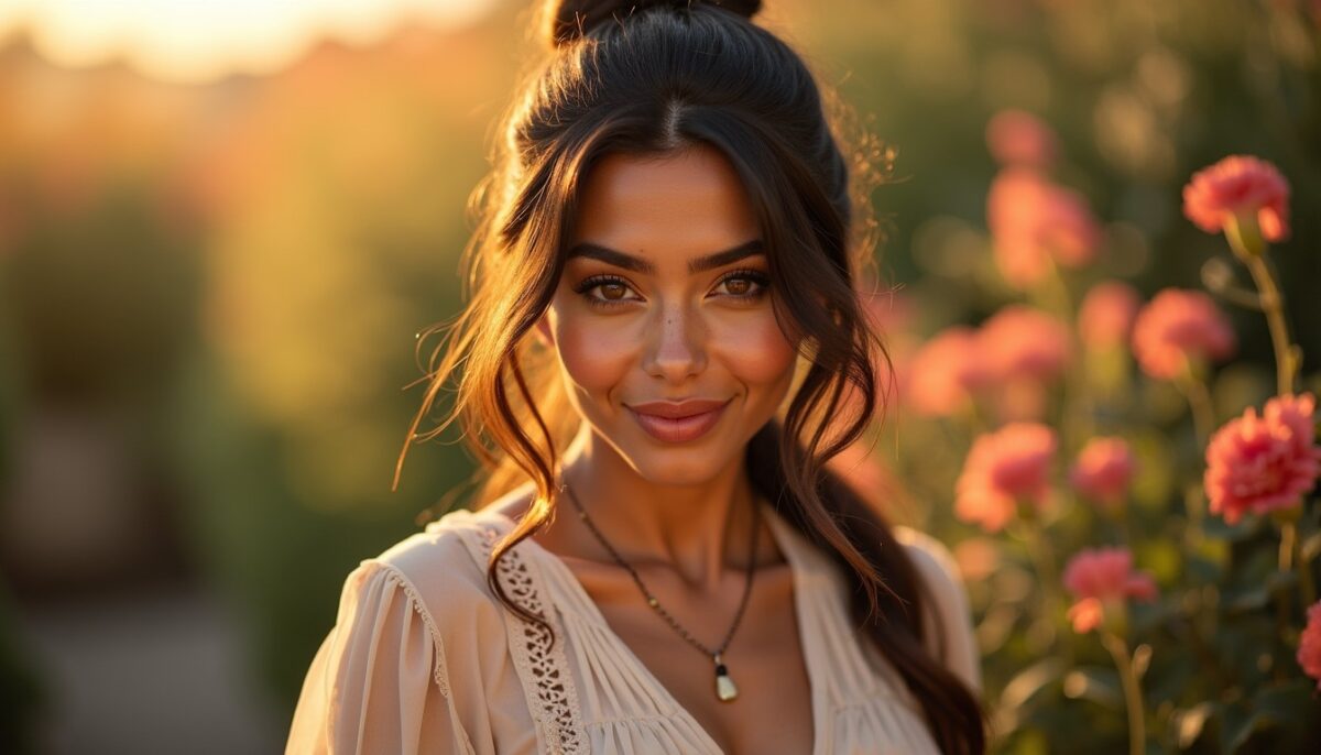 Sortilège bohème : Vanessa Hudgens sublime son look avec un chignon élégant