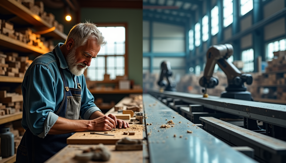 Atelier traditionnel ou machines modernes : quelle approche choisir