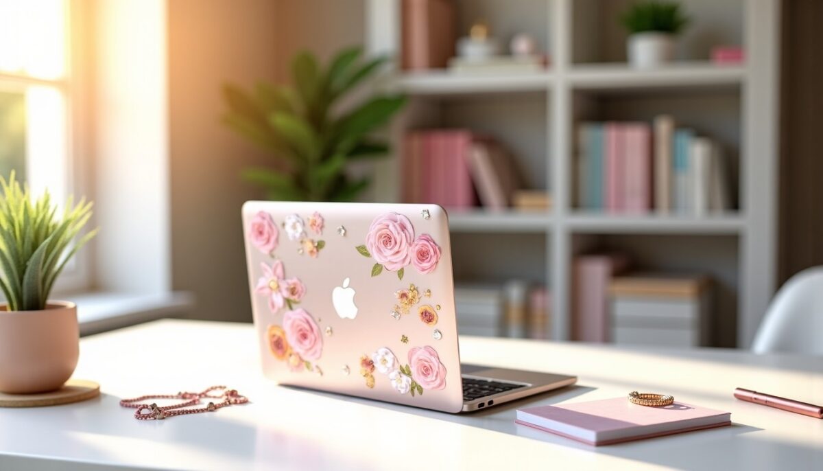 MacBook : Personnalisez-le avec une touche girly et tendance